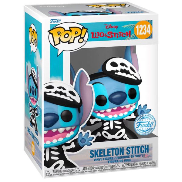 Funko POP Disney Lilo & Stitch Skeleton Stitch Exclusive