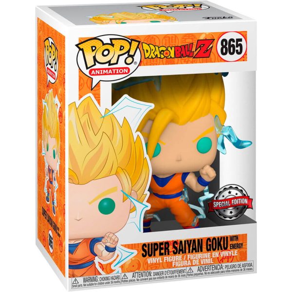 Figura Funko pop Dragon Ball z Super Saiyan Goku Exclusive - Imagen 2