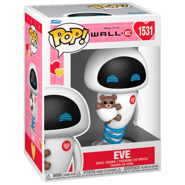 Figura pop Disney Pixar eve Valentine - Imagen 2