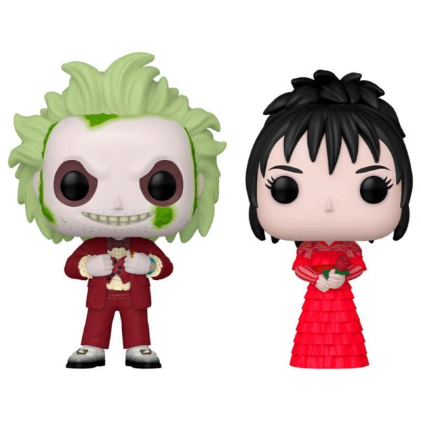Pack de 2 figuras POP Beetlejuice 2 - Beetlejuice y Lydia Deetz en blister - Imagen 2
