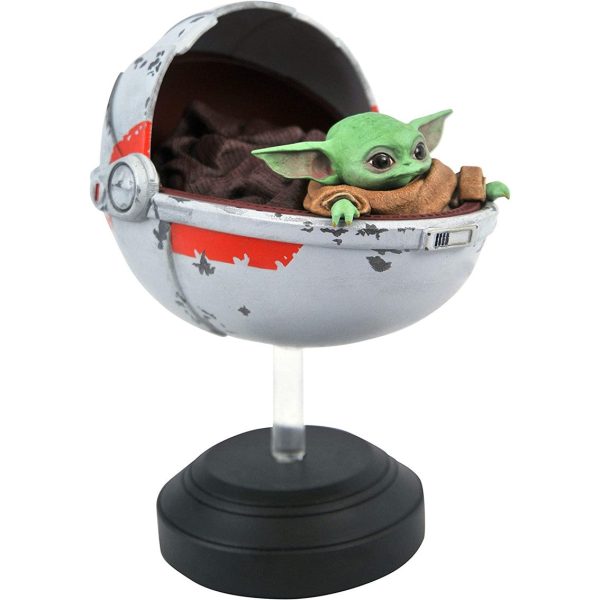 Estátua de Resina de "Niño con Cochecito" de 14 cm de Star Wars: The Mandalorian en Escala 1/6 - ¡Reproducción Limitada!