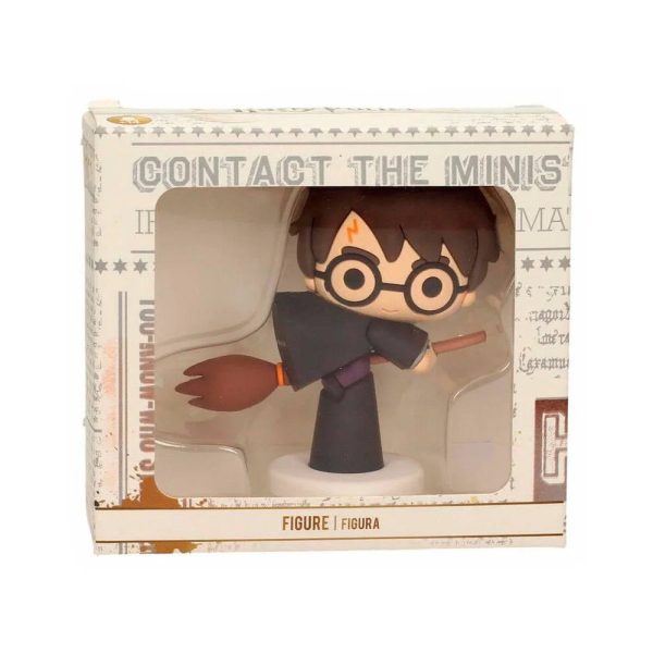 HARRY POTTER NIMBUS CAPA NEGRA MINI FIGURA GOMA HARRY POTTER - Imagen 2