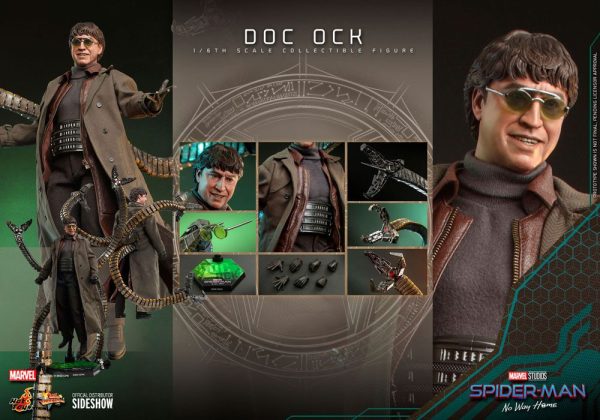 Hot Toys Spider-Man: No Way Home Figura Movie Masterpiece 1/6 Doc Ock 31 cm - Imagen 4