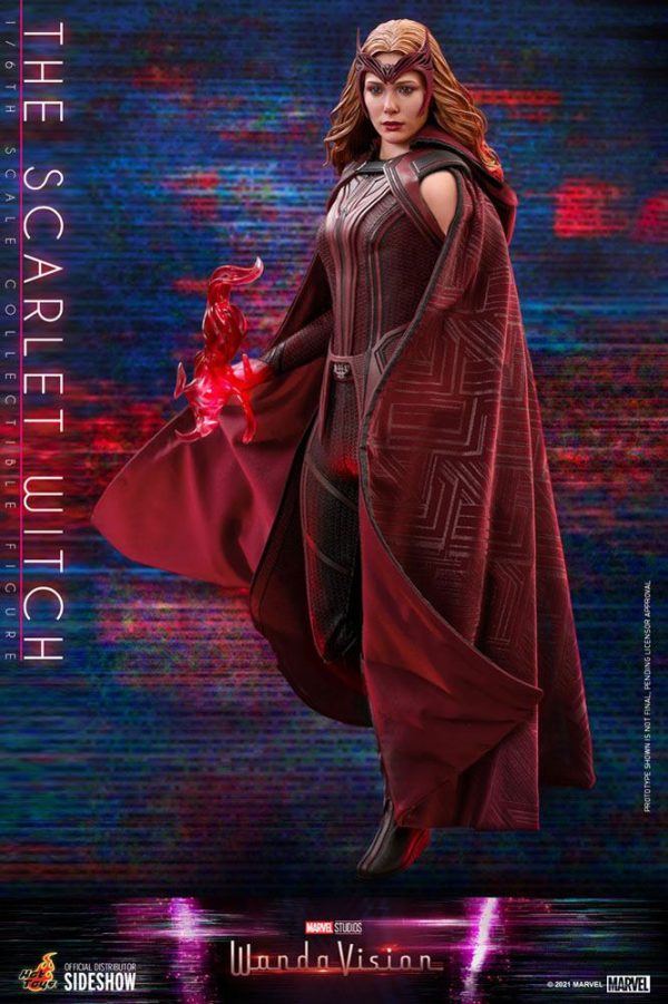 WandaVision Figura 1/6 The Scarlet Witch 28 cm - Imagen 3