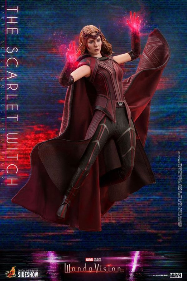 WandaVision Figura 1/6 The Scarlet Witch 28 cm - Imagen 5