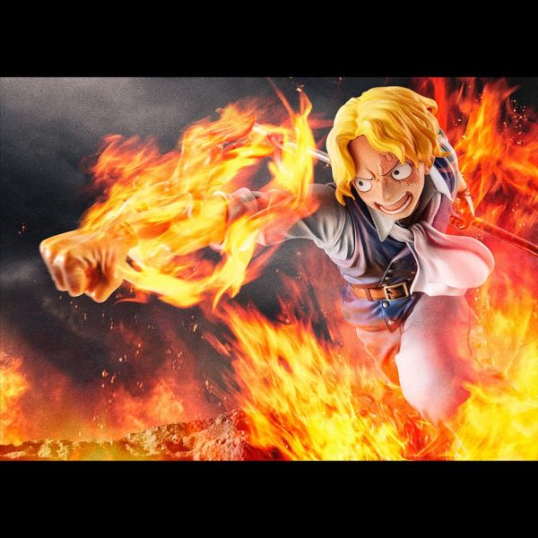 One Piece Estatua PVC Excellent Model P.O.P. Sabo Fire Fist Inheritance Limited Edition 15 cm - Imagen 10