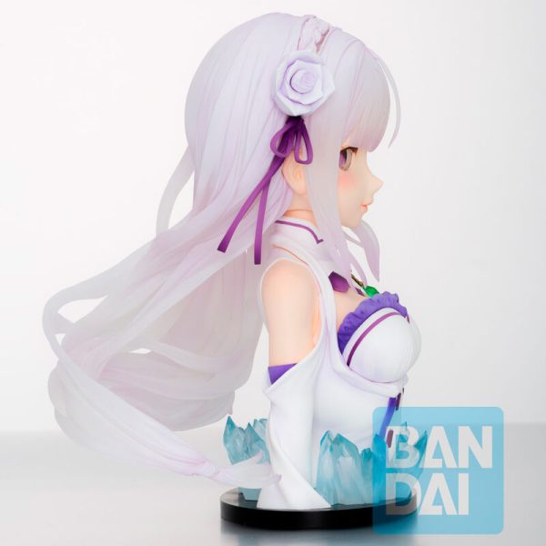 Figura Ichibansho Emilia may the Spirit Bless you Re:zero Starting Life in Another World 23cm - Imagen 3