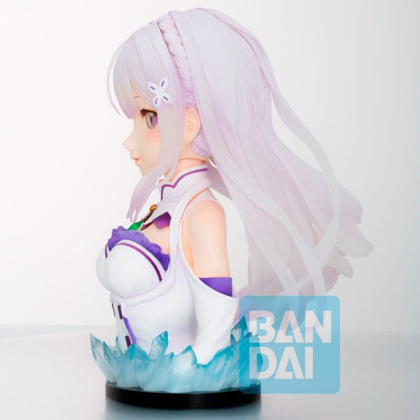 Figura Ichibansho Emilia may the Spirit Bless you Re:zero Starting Life in Another World 23cm - Imagen 2
