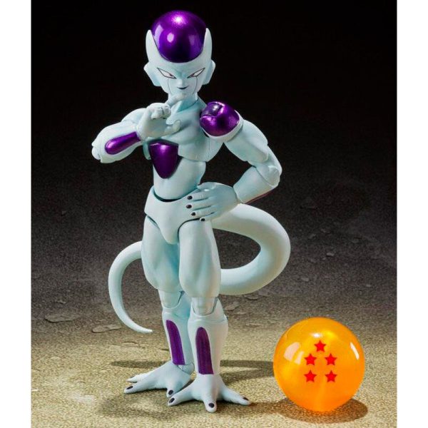 Figura S.h. Figuarts Frieza Fourth Form Dragon Ball z 12cm - Imagen 3