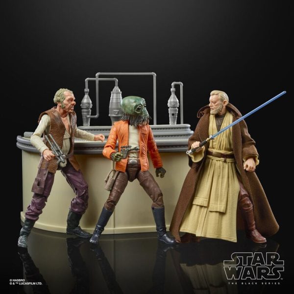 Set figuras The Power Of The Force Cantina Showdown Black Series Star Wars