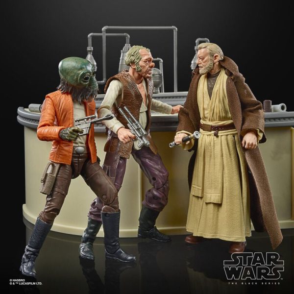 Set figuras The Power Of The Force Cantina Showdown Black Series Star Wars - Imagen 3