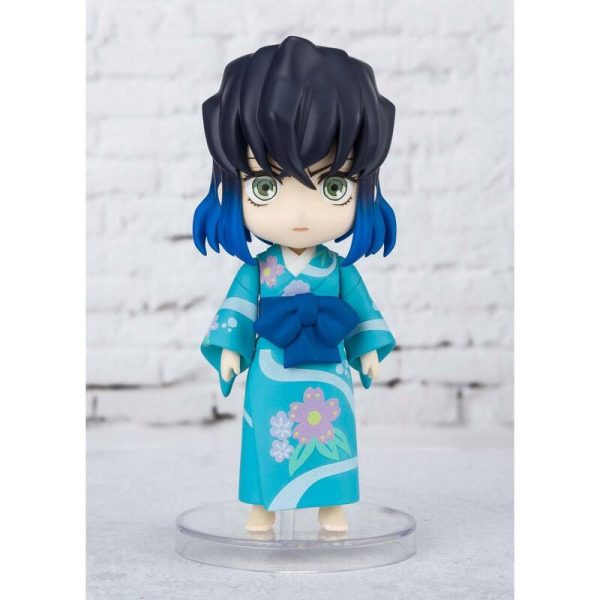 Pack de 3 figuras Figuarts Mini de Demon Slayer Kimetsu No Yaiba en el Distrito del Entretenimiento - Imagen 3