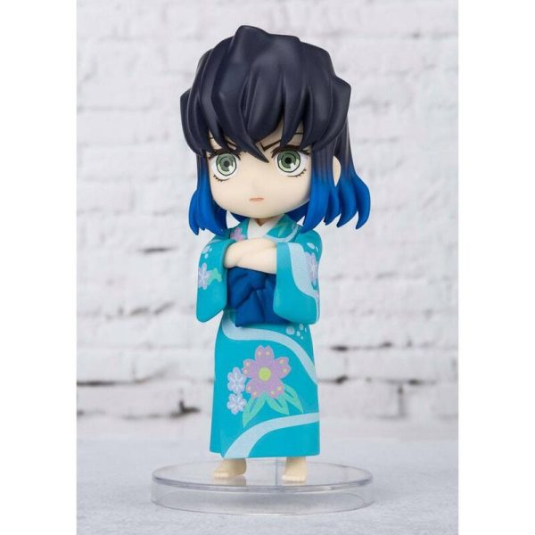 Pack de 3 figuras Figuarts Mini de Demon Slayer Kimetsu No Yaiba en el Distrito del Entretenimiento - Imagen 4