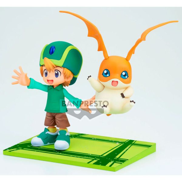 Figura Takeru & Patamon Adventure Archives Digimon Adventure 15cm - Imagen 2