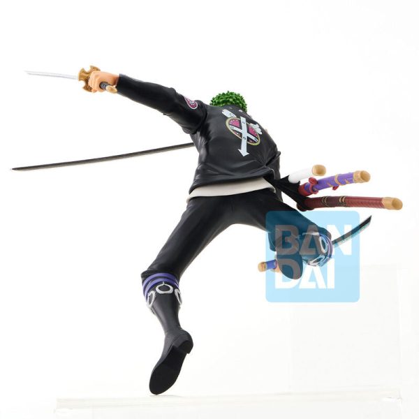 Figura Ichibansho Roronoa Zoro Film red More Beat One Piece 11cm - Imagen 3