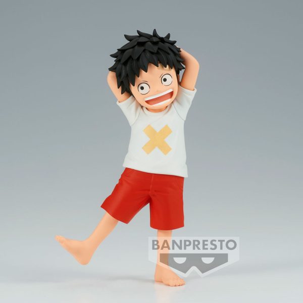 Figura Monkey d Luffy Children the Grandline Series Film red One Piece 12cm - Imagen 2