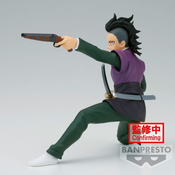 Figura Genya Shinazugawa Vibration Stars Demon Slayer Kimetsu no Yaiba 12cm - Imagen 2