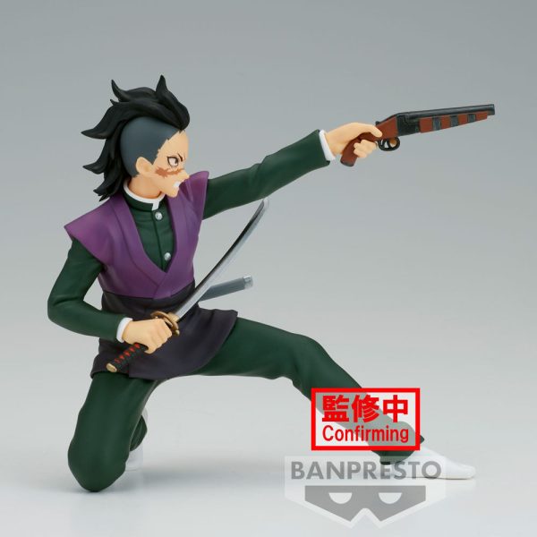 Figura Genya Shinazugawa Vibration Stars Demon Slayer Kimetsu no Yaiba 12cm - Imagen 3