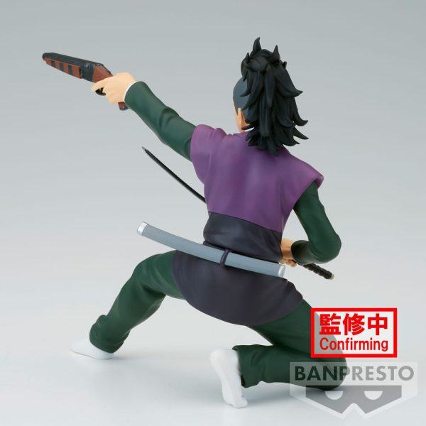 Figura Genya Shinazugawa Vibration Stars Demon Slayer Kimetsu no Yaiba 12cm - Imagen 4