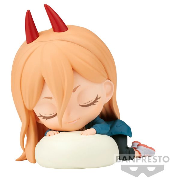 Figura Power Sleeping Chainsaw Man q Posket 7cm