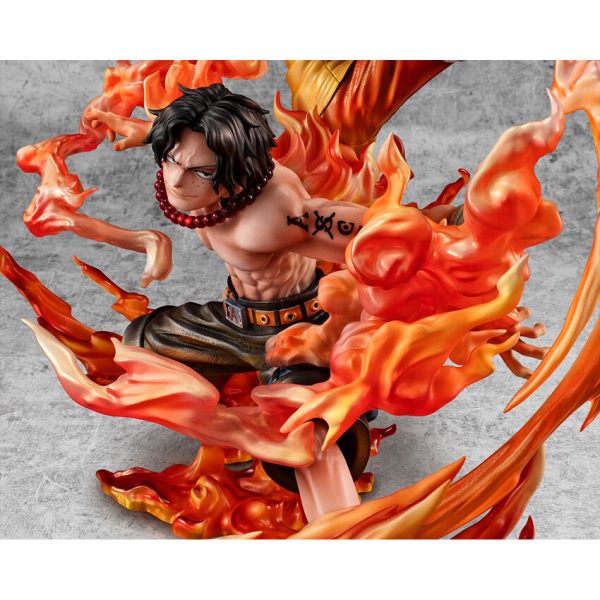Figura Monkey d Luffy y Portgas d ace P.o.p.-bond Between Brothers- One Piece 25cm - Imagen 5
