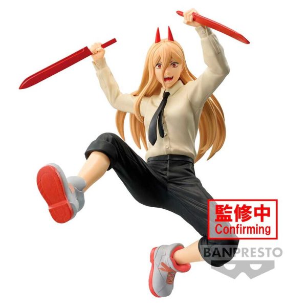 Figura Power ii Vibration Stars Chainsaw Man 12cm