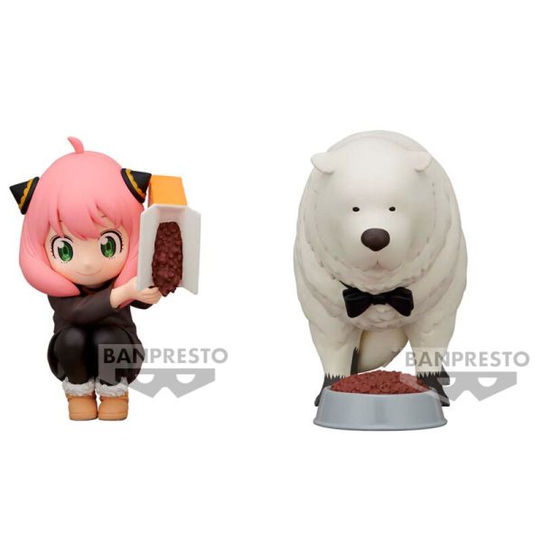 Figura Anya Forger & Bond Forger II Break Time Spy x Family 13cm - Imagen 3
