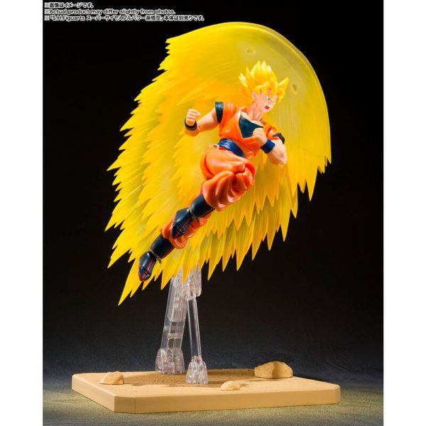 Figura S.H Figuarts Super Saiyan Son Goku Teleport Kamehameha Dragon Ball 15cm - Imagen 3