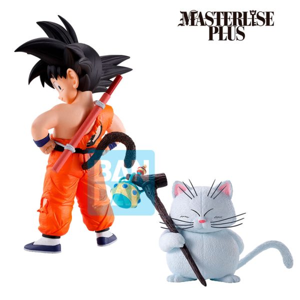 Figura de Goku y Karin Ichibansho-masterlise- the Lookout Above the Clouds Dragon Ball 15cm