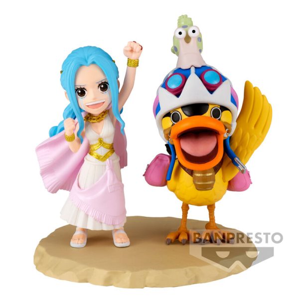 Figura World Collectable log Series Nefertari Vivi & Karoo One Piece 7cm