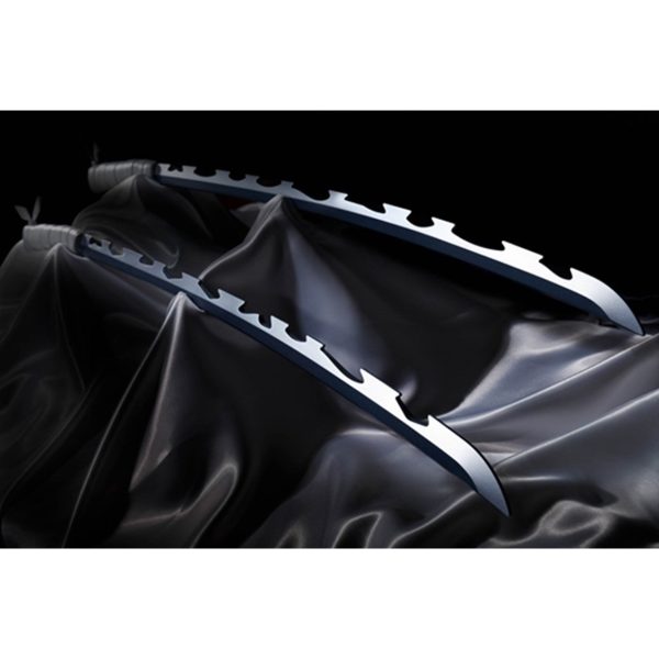 Réplica de Espada Katana de Inosuke Hashibira de Tamashii Nations - Kimetsu no Yaiba: Calidad y Detalles Auténticos - Imagen 2