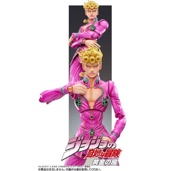 GIORNO GIOVANNA FIG. 15 CM JOJO'S BIZARRE ADVENTURE PART 5 CHOZOKADO RE-RUN - Imagen 5