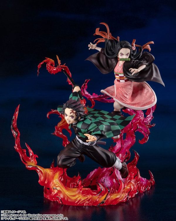 Figura Nezuko Kamado Blood Demon art Kimetsu no Yaiba Figuarts Zero - Imagen 4