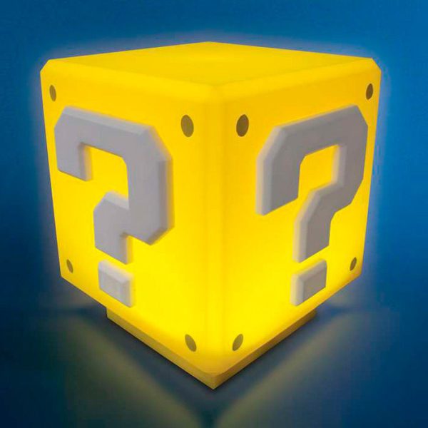 Lampara sonido Mini Question Block Super Mario Bros Nintendo - Imagen 2