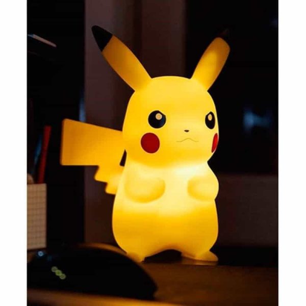 PIKACHU LAMPARA LED 25 CM + CONTROL REMOTO POKEMON - Imagen 3