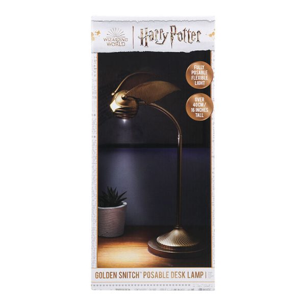 Lampara Snitch Dorada Harry Potter 36cm - Imagen 2