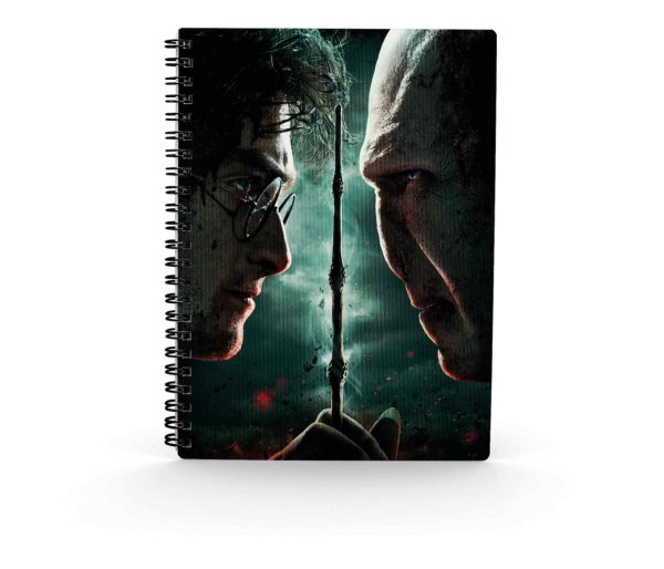 LIBRETA EFECTO 3D SD TOYS HARRY POTTER HARRY VS VOLDEMORT