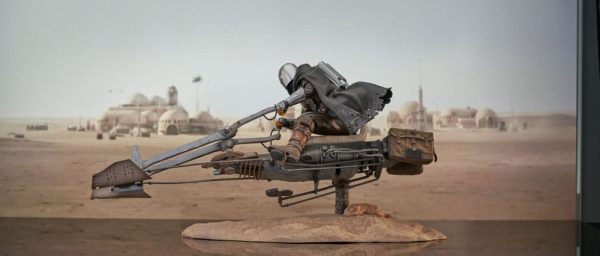 Star Wars: The Mandalorian Estatua Premier Collection 1/7 Din Djarin on Speeder Bike 23 cm - Imagen 2