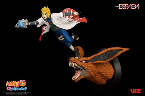 Naruto Shippuden Estatua PVC 1/8 Minato Namikaze Vs Nine Tailed Fox 41 cm - Imagen 6