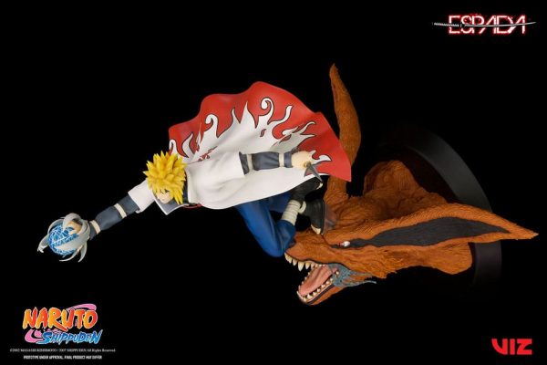Naruto Shippuden Estatua PVC 1/8 Minato Namikaze Vs Nine Tailed Fox 41 cm - Imagen 7