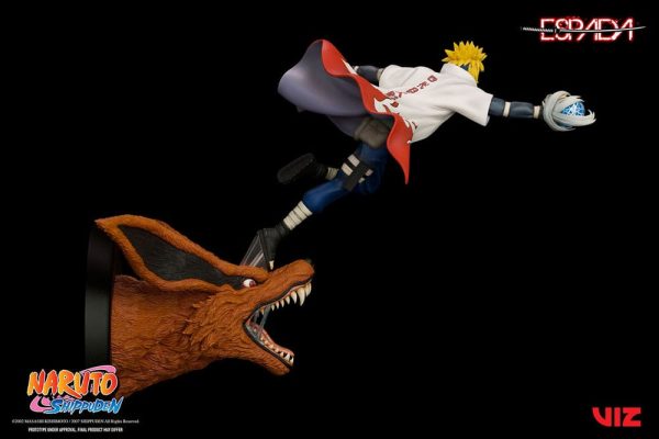 Naruto Shippuden Estatua PVC 1/8 Minato Namikaze Vs Nine Tailed Fox 41 cm - Imagen 5