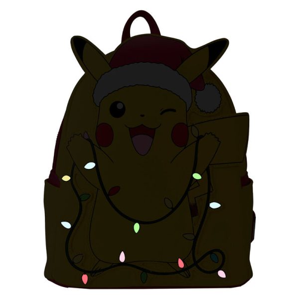 Mochila Holiday Pikachu Pokemon Loungefly - Imagen 5
