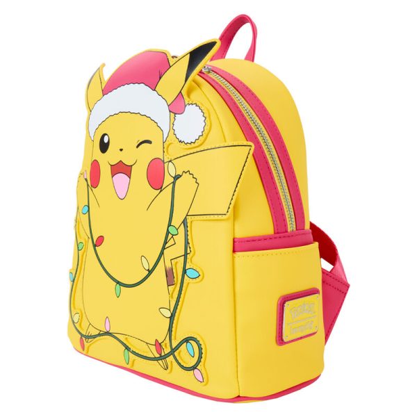 Mochila Holiday Pikachu Pokemon Loungefly - Imagen 2