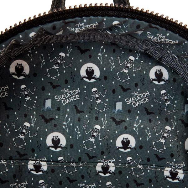 Mochila Skelenton Dance Disney Loungefly 26cm - Imagen 4