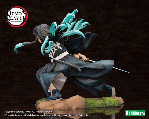 Figura de Kimetsu no Yaiba Muichiro Tokito Artfxj Bonus Edition - Imagen 4