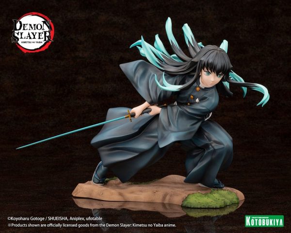 Figura de Kimetsu no Yaiba Muichiro Tokito Artfxj Bonus Edition - Imagen 8