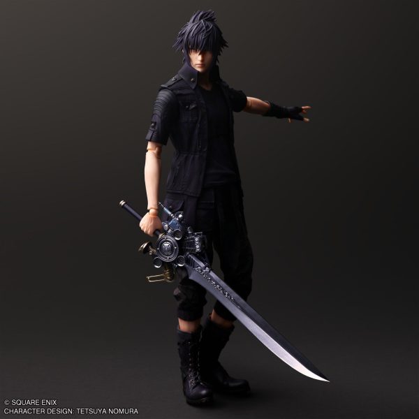 NOCTIS LUCIS CAELUM ACTION FIGURA 27 CM FINAL FANTASY XV PLAY ARTS SHIN
