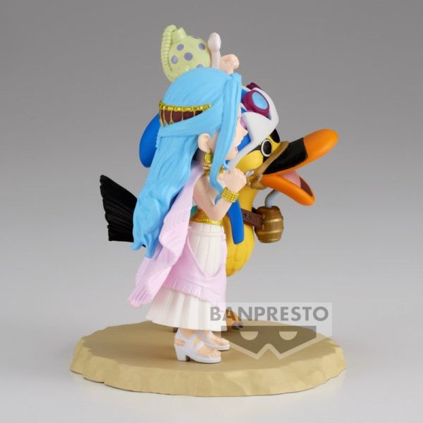 Figura World Collectable log Series Nefertari Vivi & Karoo One Piece 7cm - Imagen 2