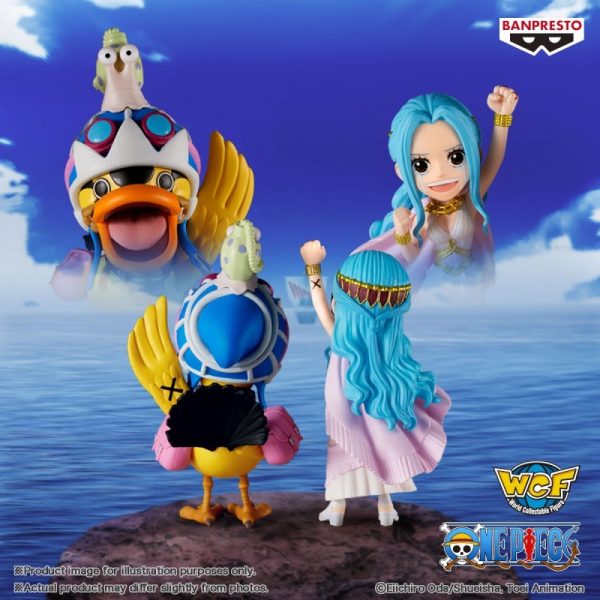 Figura World Collectable log Series Nefertari Vivi & Karoo One Piece 7cm - Imagen 4