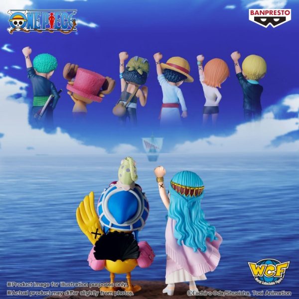 Figura World Collectable log Series Nefertari Vivi & Karoo One Piece 7cm - Imagen 3
